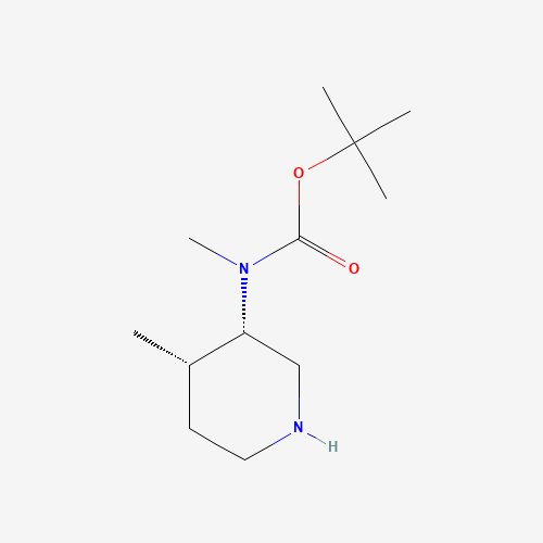 tert-Butyl methyl((3S,4S)-4-methylpiperidin-3-yl)carbamate