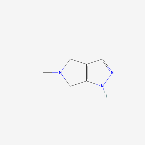 5-Methyl-4,6-dihydro-1H-pyrrolo[3,4-c]pyrazole