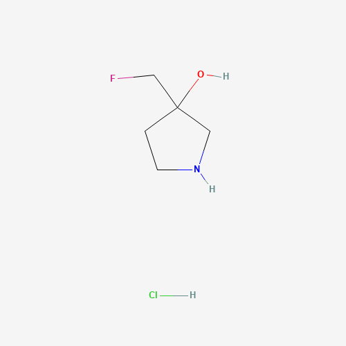 3-(Fluoromethyl)pyrrolidin-3-ol hydrochloride