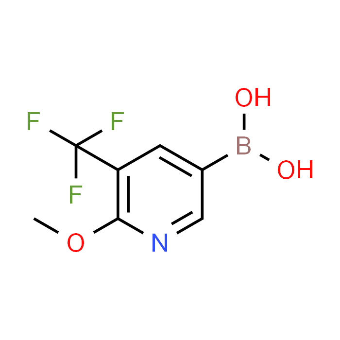 [6-Methoxy-5-(trifluoromethyl)pyridin-3-yl]boronic acid