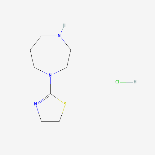2-(1,4-Diazepan-1-yl)thiazole hydrochloride