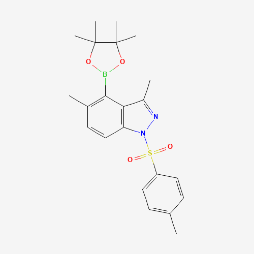3,5-Dimethyl-4-(4,4,5,5-tetramethyl-1,3,2-dioxaborolan-2-yl)-1-tosyl-1H-indazole