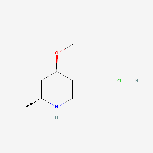 (2R,4S)-4-Methoxy-2-methylpiperidine hydrochloride
