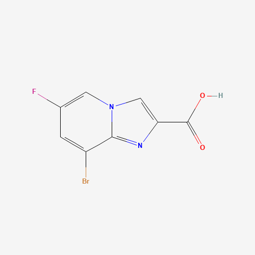 8-Bromo-6-fluoroimidazo[1,2-a]pyridine-2-carboxylic acid