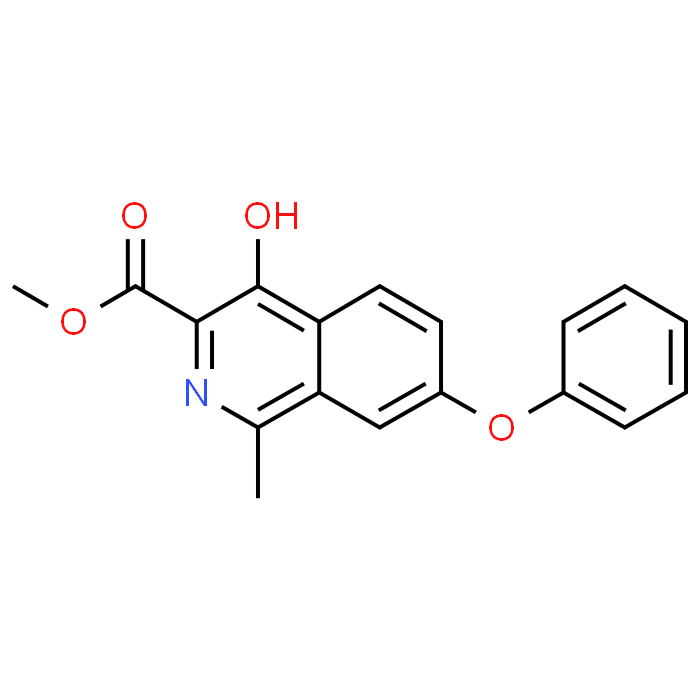 Methyl 4-hydroxy-1-methyl-7-phenoxyisoquinoline-3-carboxylate