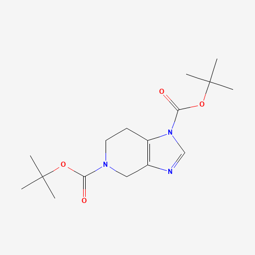 Di-tert-butyl 6,7-dihydro-1H-imidazo[4,5-c]pyridine-1,5(4H)-dicarboxylate