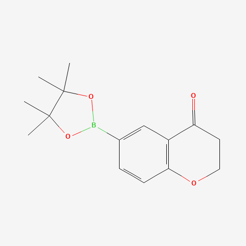 6-(Tetramethyl-1,3,2-dioxaborolan-2-yl)-2,3-dihydro-1-benzopyran-4-one