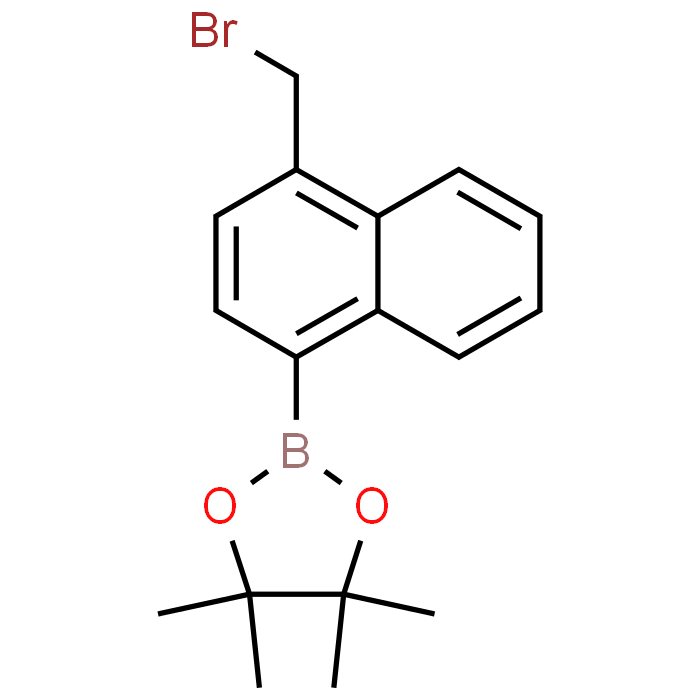 2-(4-(Bromomethyl)naphthalen-1-yl)-4,4,5,5-tetramethyl-1,3,2-dioxaborolane