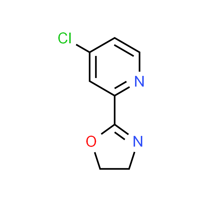 4-Chloro-2-(4,5-dihydro-1,3-oxazol-2-yl)pyridine