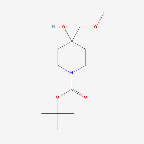 tert-Butyl 4-hydroxy-4-(methoxymethyl)piperidine-1-carboxylate