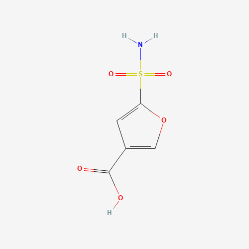 5-Sulfamoylfuran-3-carboxylic acid