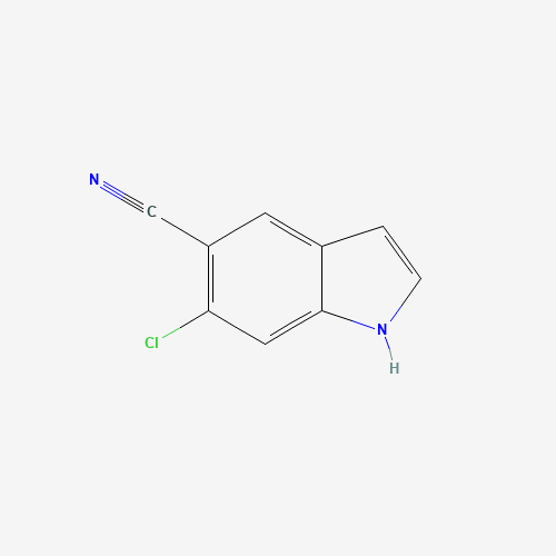 6-Chloro-1H-indole-5-carbonitrile
