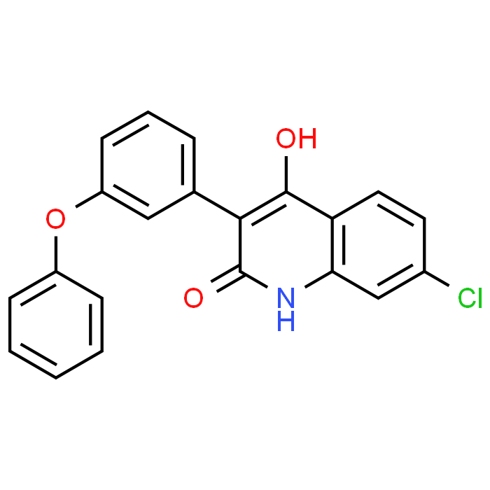 7-Chloro-4-hydroxy-3-(3-phenoxyphenyl)quinolin-2(1H)-one