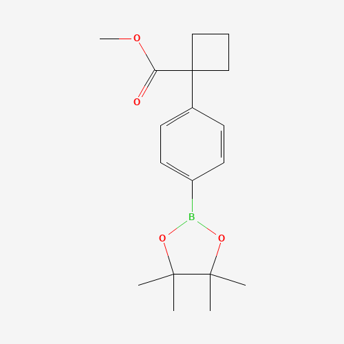 Methyl 1-(4-(4,4,5,5-tetramethyl-1,3,2-dioxaborolan-2-yl)phenyl)cyclobutanecarboxylate