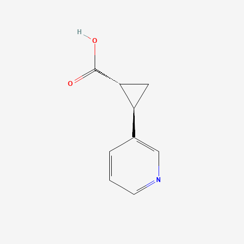 (1R,2R)-2-(Pyridin-3-yl)cyclopropanecarboxylic acid