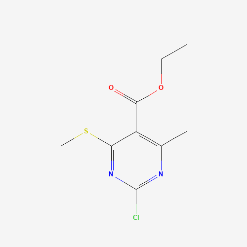 Ethyl 2-chloro-4-methyl-6-(methylthio)pyrimidine-5-carboxylate