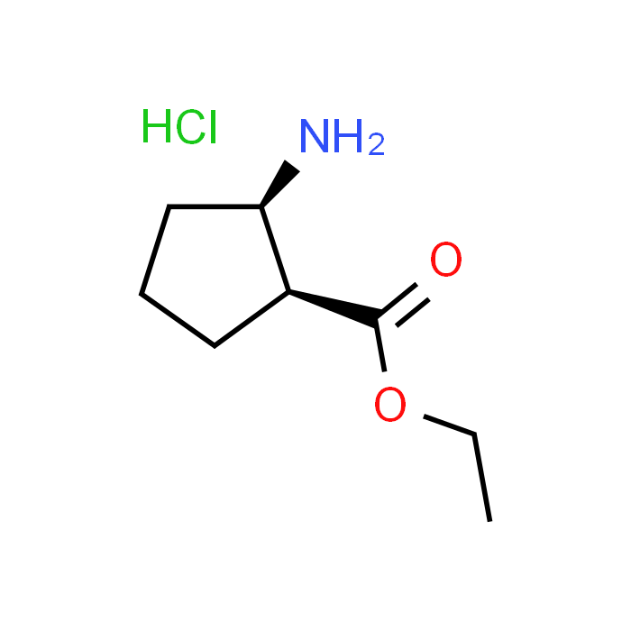 (1R,2S)-rel-Ethyl 2-aminocyclopentanecarboxylate hydrochloride
