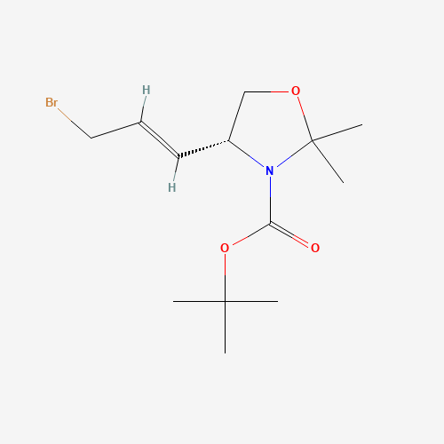 (R)-tert-Butyl 4-(3-bromoprop-1-en-1-yl)-2,2-dimethyloxazolidine-3-carboxylate