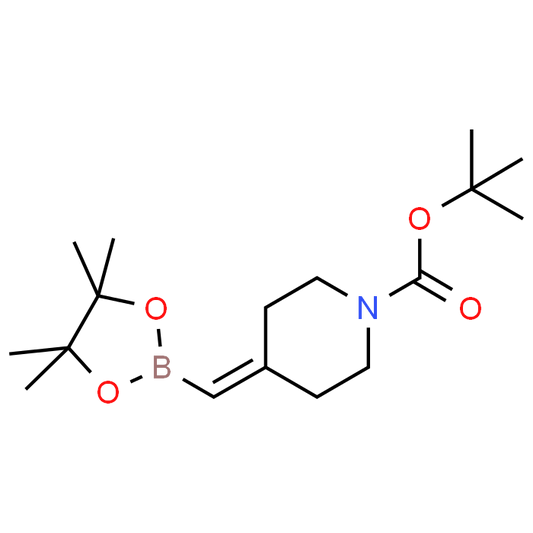 tert-Butyl 4-((4,4,5,5-tetramethyl-1,3,2-dioxaborolan-2-yl)methylene)piperidine-1-carboxylate