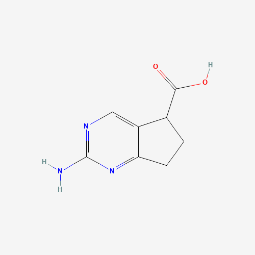 2-Amino-6,7-dihydro-5H-cyclopenta[d]pyrimidine-5-carboxylic acid