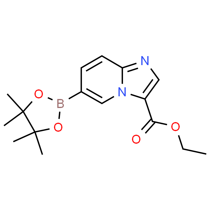 Ethyl 6-(4,4,5,5-tetramethyl-1,3,2-dioxaborolan-2-yl)imidazo[1,2-a]pyridine-3-carboxylate