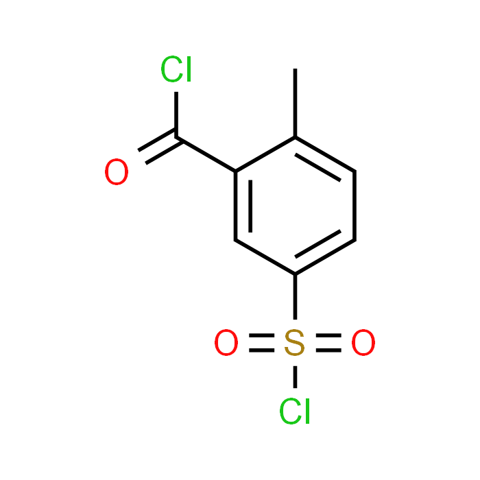 5-(Chlorosulfonyl)-2-methylbenzoyl chloride