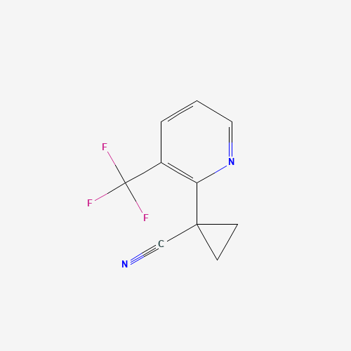 1-[3-(Trifluoromethyl)-2-pyridyl]cyclopropanecarbonitrile
