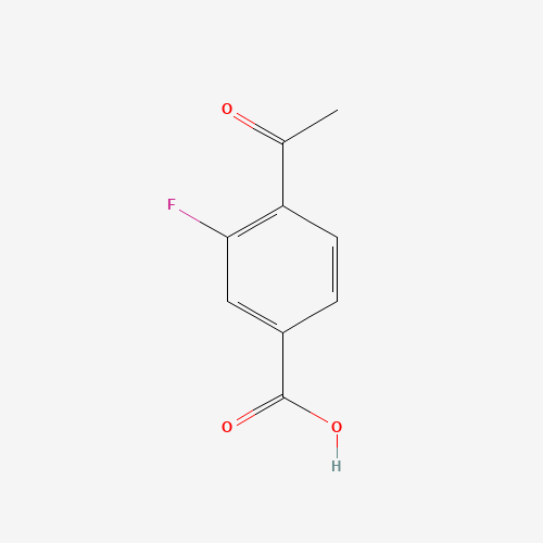 4-Acetyl-3-fluorobenzoic acid