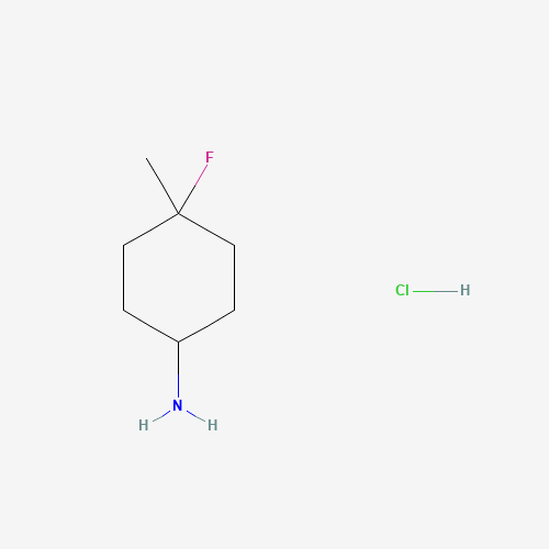 4-Fluoro-4-methylcyclohexan-1-amine hydrochloride