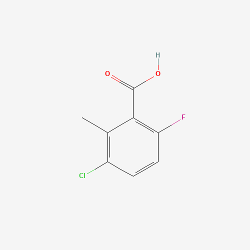 3-Chloro-6-fluoro-2-methylbenzoic acid