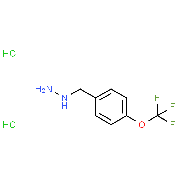 (4-(Trifluoromethoxy)benzyl)hydrazine dihydrochloride