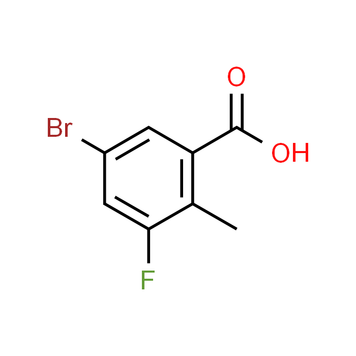 5-Bromo-3-fluoro-2-methylbenzoic acid