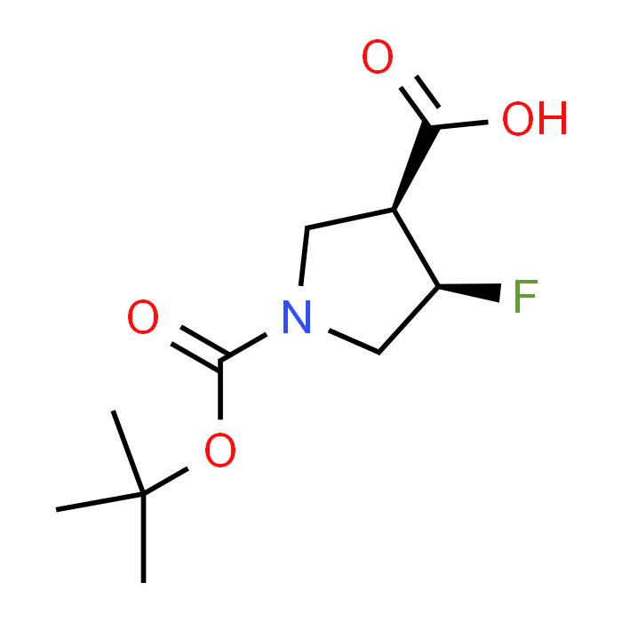 cis-1-(tert-Butoxycarbonyl)-4-fluoropyrrolidine-3-carboxylic acid