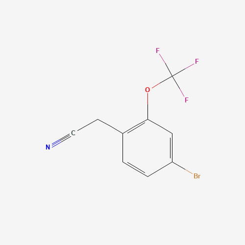 4-Bromo-2-(trifluoromethoxy)phenylacetonitrile