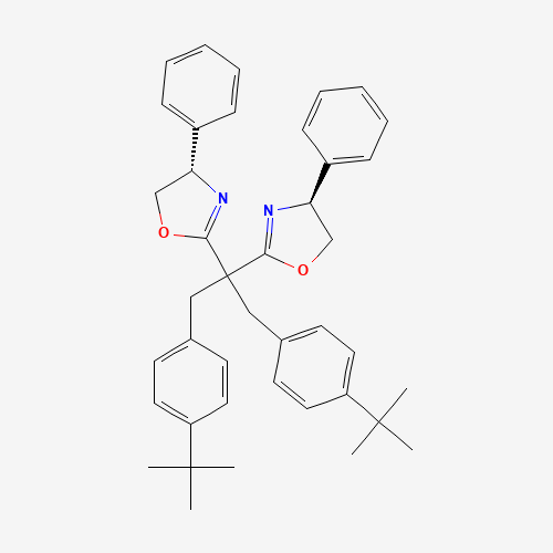 1,3-Bis[4-(tert-butyl)phenyl]-2,2-Bis[(S)-4-phenyl-4,5-dihydro-2-oxazolyl]propane