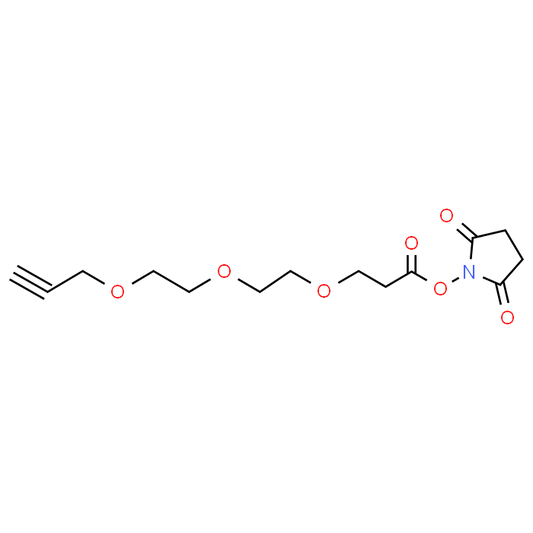 2,5-Dioxopyrrolidin-1-yl 3-(2-(2-(prop-2-yn-1-yloxy)ethoxy)ethoxy)propanoate