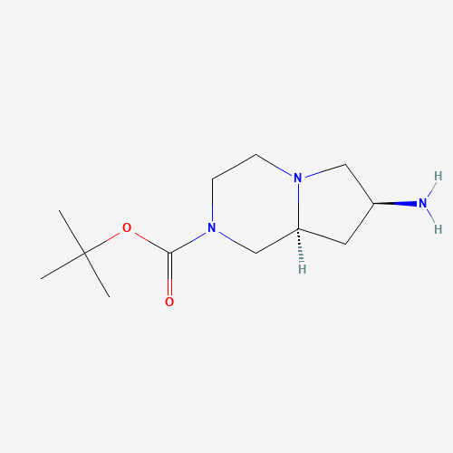 tert-Butyl (7S,8aS)-7-aminohexahydropyrrolo[1,2-a]pyrazine-2(1H)-carboxylate