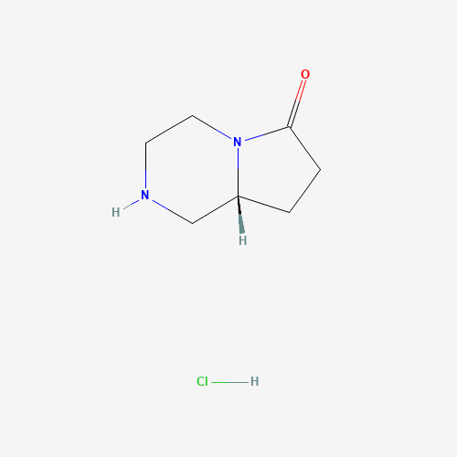 (R)-Hexahydropyrrolo[1,2-a]pyrazin-6(2H)-one hydrochloride