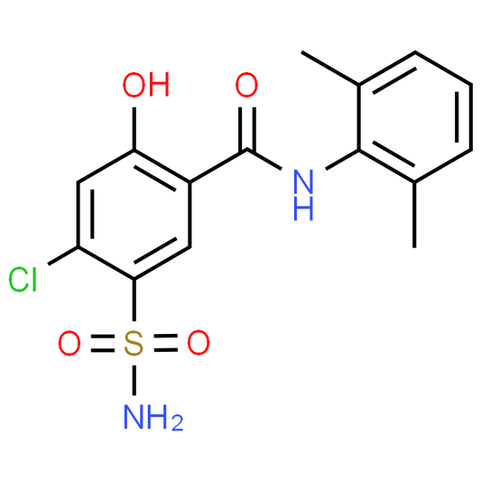 4-Chloro-N-(2,6-dimethylphenyl)-2-hydroxy-5-sulfamoylbenzamide
