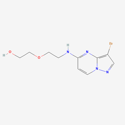 2-(2-((3-Bromopyrazolo[1,5-a]pyrimidin-5-yl)amino)ethoxy)ethan-1-ol