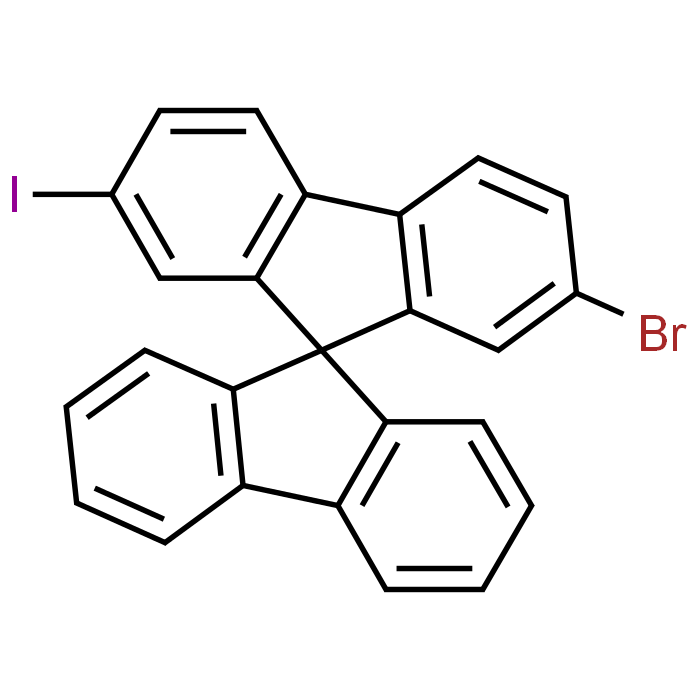 2-Bromo-7-iodo-9,9'-spirobi[fluorene]