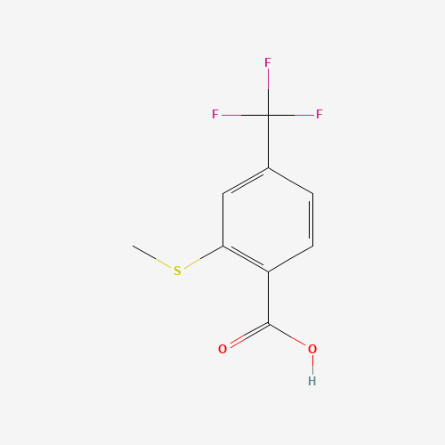 2-Methylsulfanyl-4-(trifluoromethyl)benzoic acid