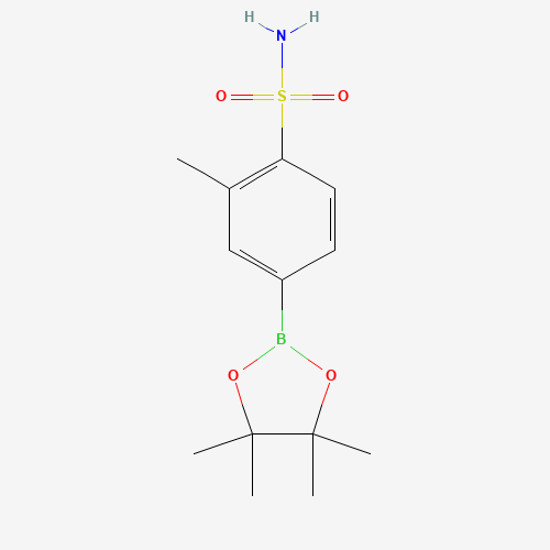2-Methyl-4-(4,4,5,5-tetramethyl-1,3,2-dioxaborolan-2-yl)benzenesulfonamide