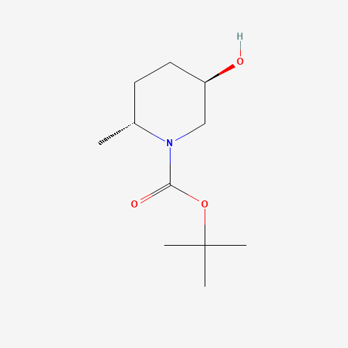 (2R,5R)-tert-Butyl 5-hydroxy-2-methylpiperidine-1-carboxylate