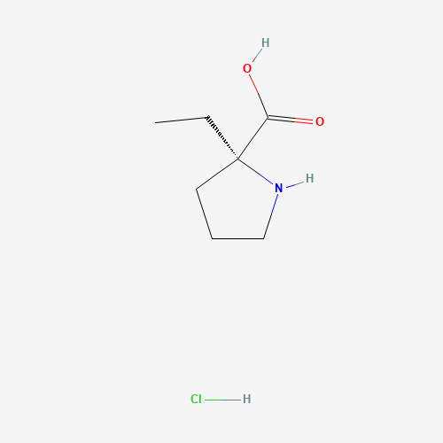 (S)-2-Ethylpyrrolidine-2-carboxylic acid hydrochloride