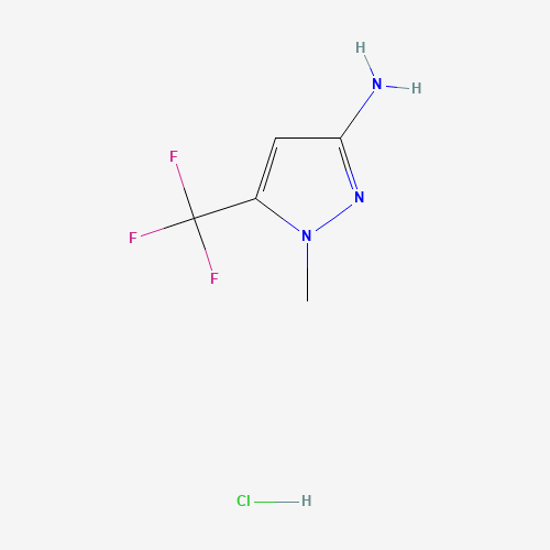 1-Methyl-5-(trifluoromethyl)-1H-pyrazol-3-amine hydrochloride