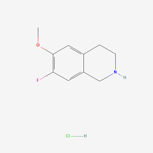 7-Fluoro-6-methoxy-1,2,3,4-tetrahydroisoquinoline hydrochloride