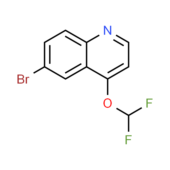 6-Bromo-4-(difluoromethoxy)quinoline