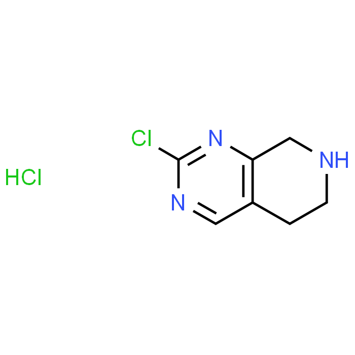 2-Chloro-5,6,7,8-tetrahydropyrido[3,4-d]pyrimidine hydrochloride