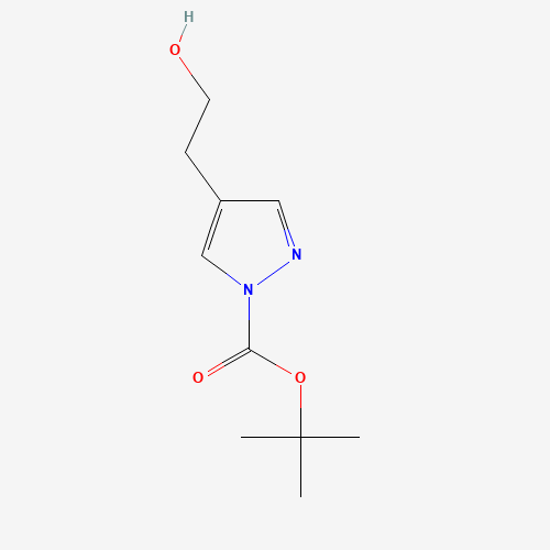 tert-Butyl 4-(2-hydroxyethyl)-1H-pyrazole-1-carboxylate